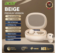 Acer 2025 TWS Earbuds [Beige Color]
