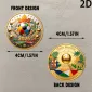 Replica Coin 2D, 2026 Football Cup Collectible Coin
