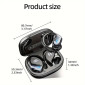 Wireless Earbuds with Dual-LED Display & ANC