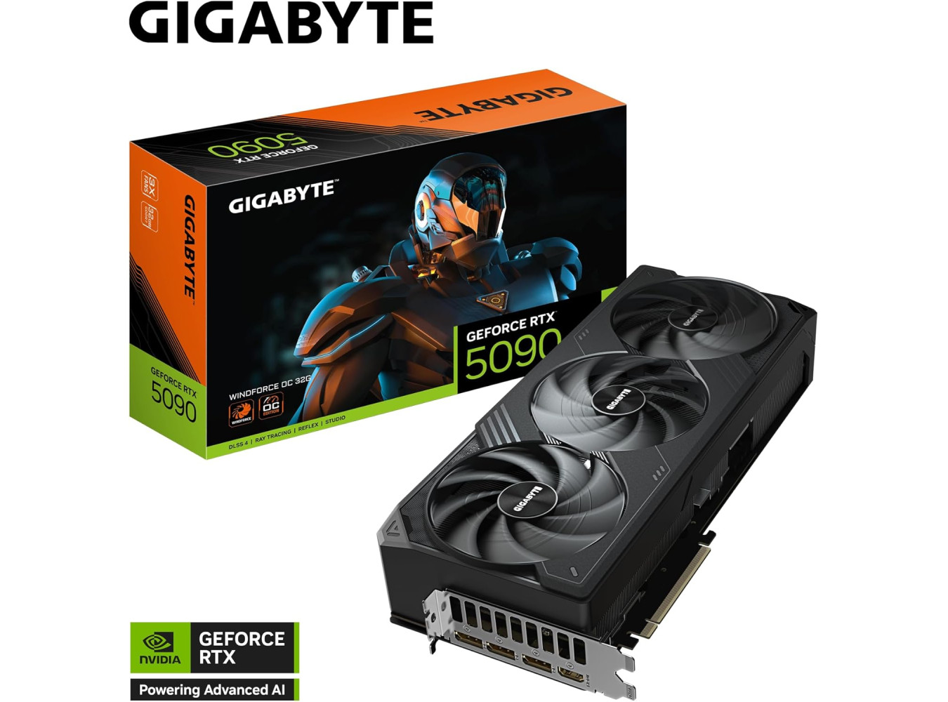 GIGABYTE NVIDIA Geforce RTX5090 GDDR7 32 GB