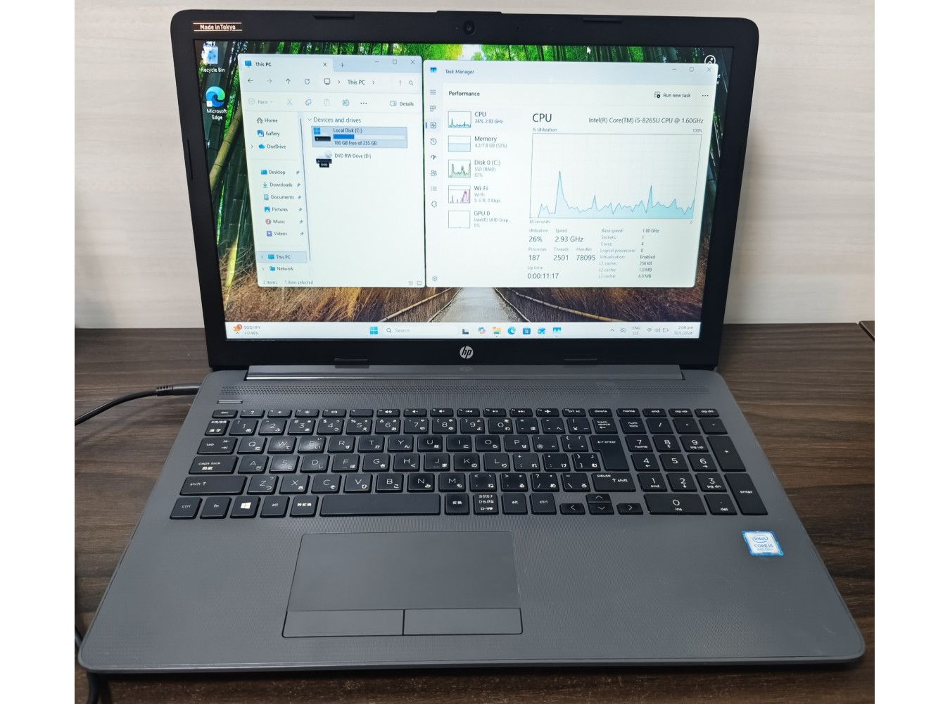 HP 250 G7 Core i5 Gen8 8GB/256GB HP 250 G7 Core i5 Gen8 8GB/256GB