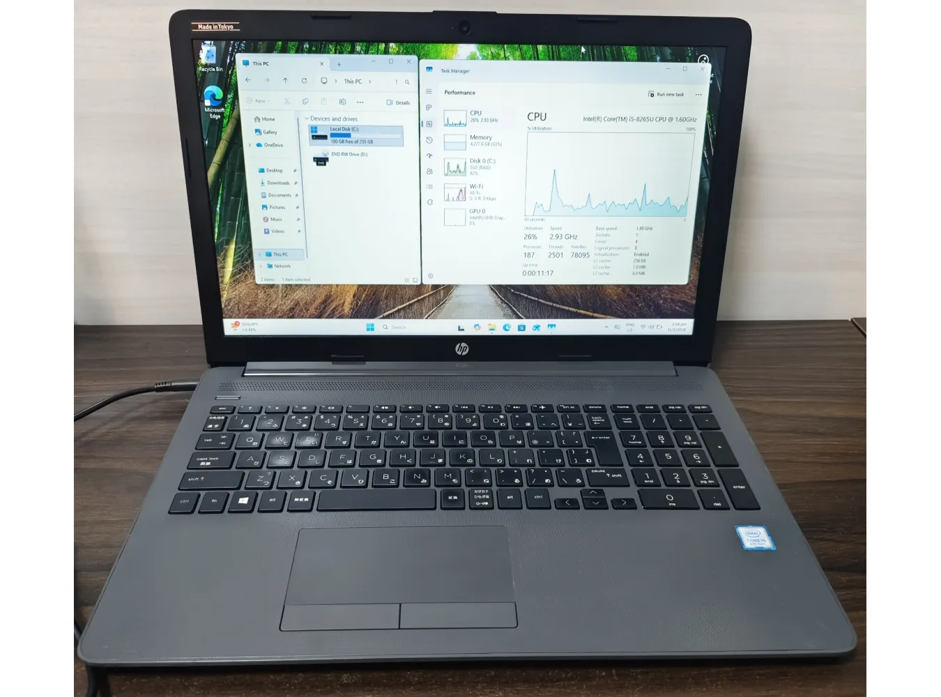 HP 250 G7 Core i5 Gen8 8GB/256GB HP 250 G7 Core i5 Gen8 8GB/256GB