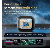 Smart Wireless Earbuds with Touch Screen [Black]