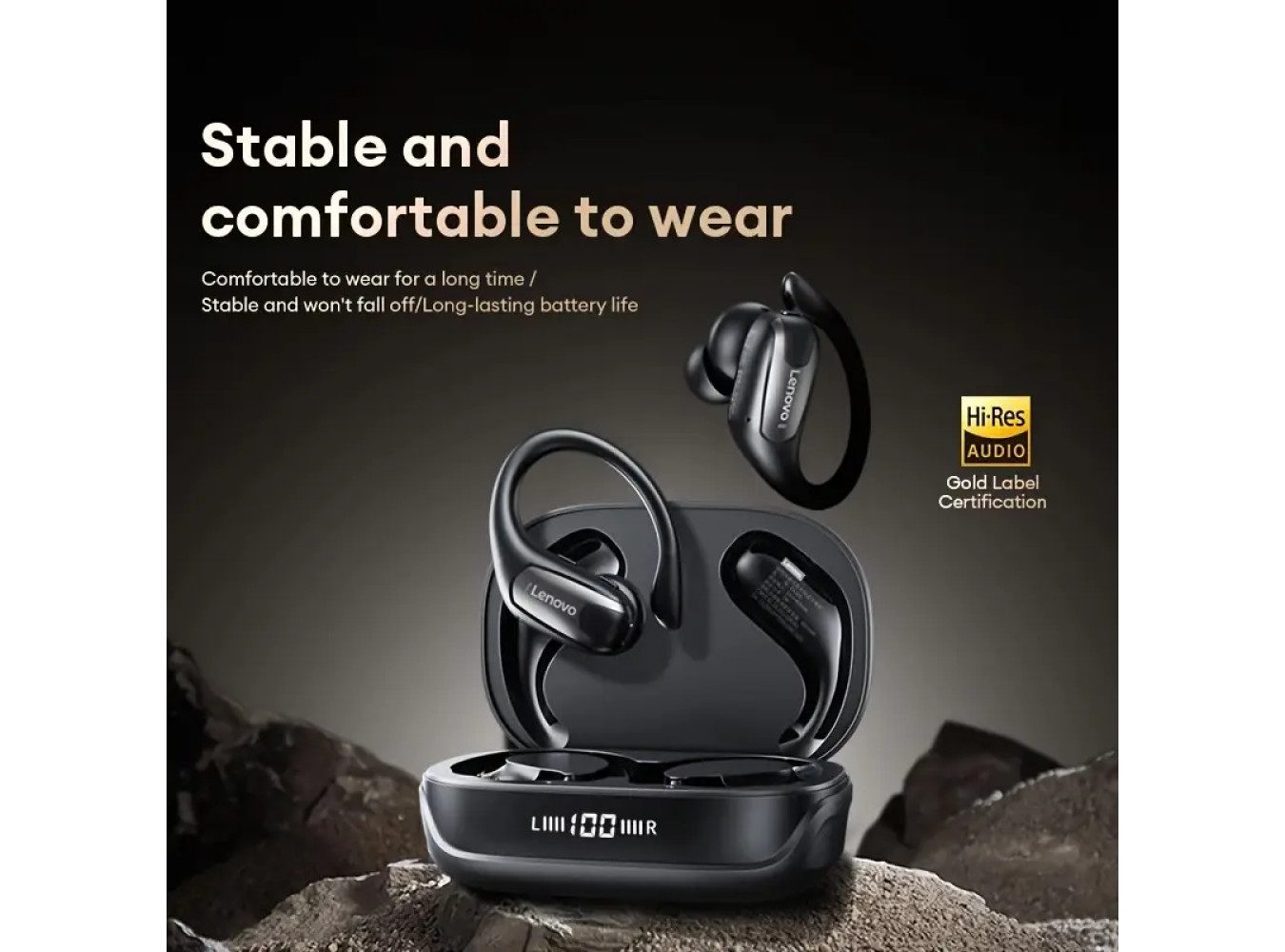 Lenovo LP75 Earbuds [Black]