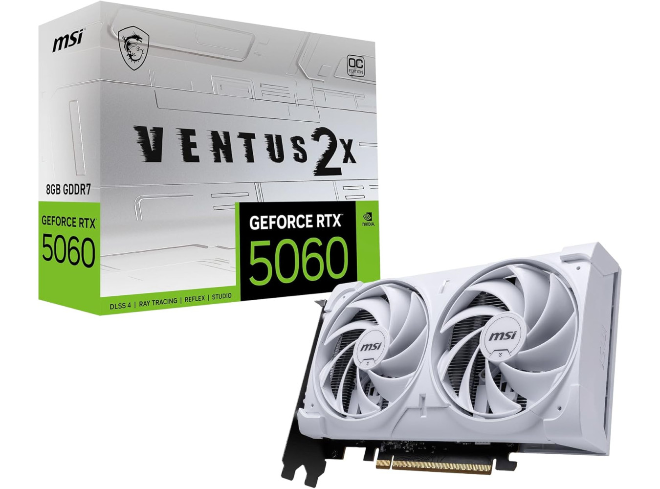 MSI GeForce RTX 5060 8G VENTUS 2X OC