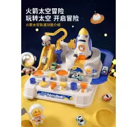 Space Travel Rocket Adventure Track Set of 7