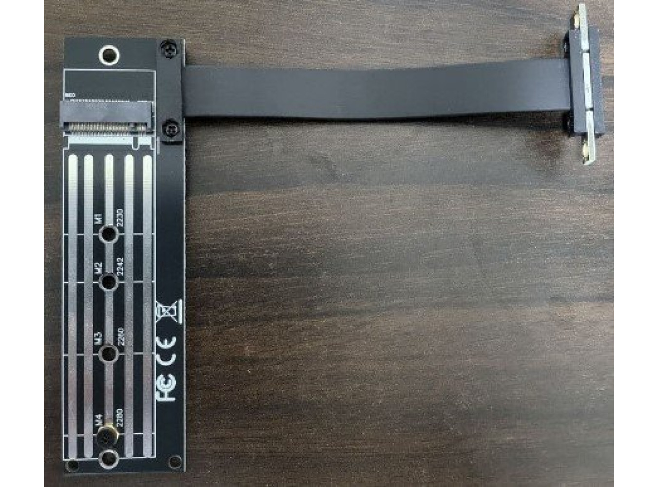 新品pcie to m.2 nvme M key riser card