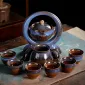 Office Creative Tea Maker Ceramic Semi-automatic Tea Maker Teapot Teacup