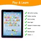 Baby Learning Tablet Educational Mini Pads Toys Touch Learn Toddler Tablet For ABC Numbers Words Gift For Boys Girls Aged 1-6 Year Old Kids
