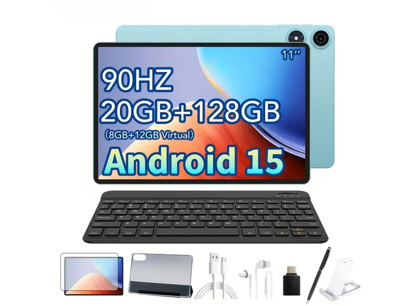 Tablet 11-Inch 20GB RAM 128GB Storage 