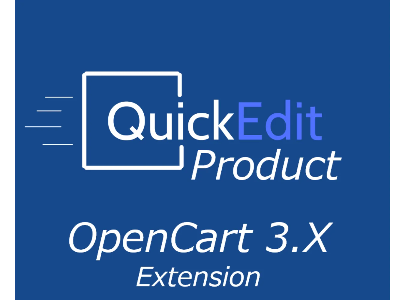 Quick Product Editor Quick Product Editor