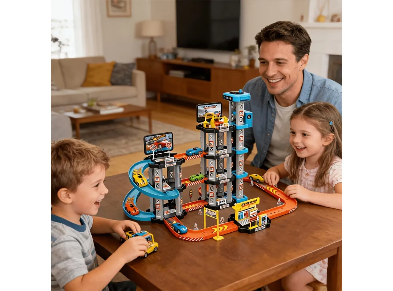 Racing Multi-Layer Track Toy Set Racing Multi-Layer Track Toy Set
