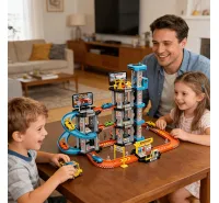 Racing Multi-Layer Track Toy Set