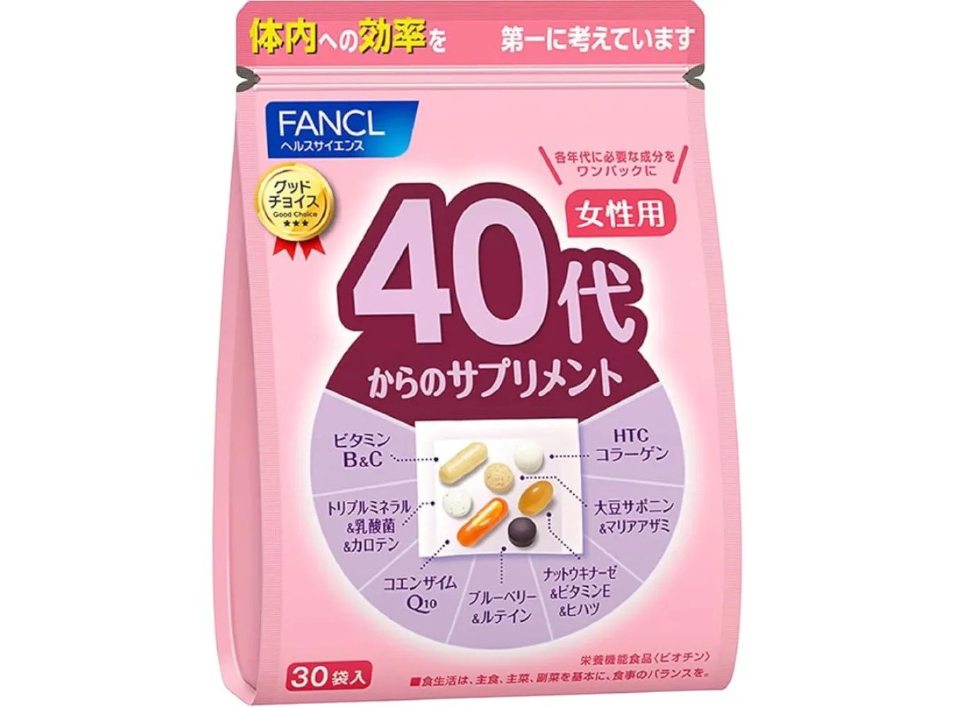 FANCL Supplement for Women in their 40s FANCL Supplement for Women in their 40s