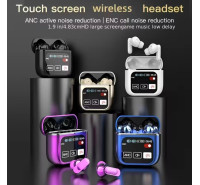 Touch Screen Wireless Headset [Black]