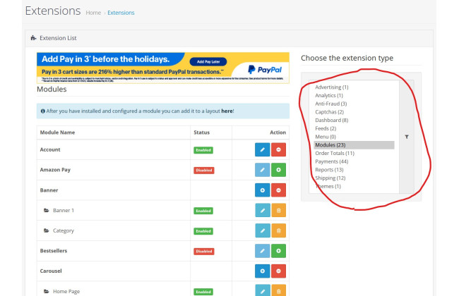 User Permissions & Extension View